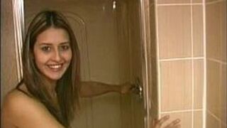PREGO GIRL TAKES A SHOWER - porn video