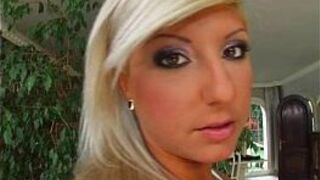 Ass Traffic Blonde fucked anally by two big dick dudes - porn video