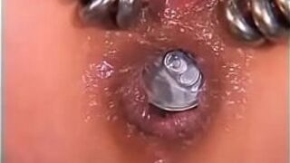 coke tin inside ass - porn video