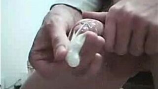 gay webcam shoots in condom - porn video