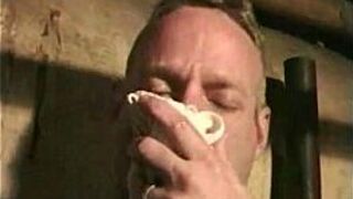 Sniffing His Used Underwear - porn video