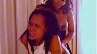 She Gets Fucked Good By A Hot Lesbian Nympho Wearing Strapon - porn video