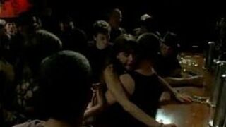 Fucked in a crowded bar - porn video