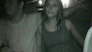 Columbian couple gets it on hard in a taxi - porn video