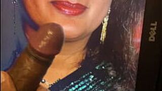 cum tribute to hot and sexy Sumalatha Aunty - porn video