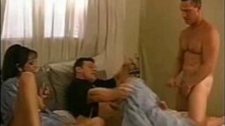 Hardcore Bi Threesome with hot Florence - porn video