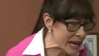 Matuer babe Alexandra Silk caguht Victoria Volt sucking cock - porn video